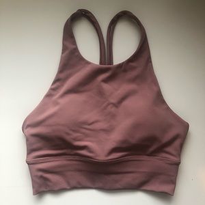 Coral Pink Sports Bra